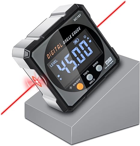 📏Mini LCD digitális dőlésmérő szögmérő
