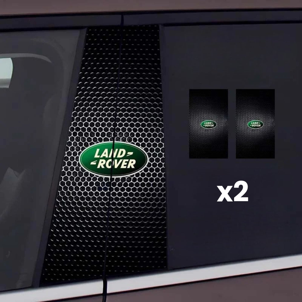2x Autocolante pentru geamurile mașinii cu logo