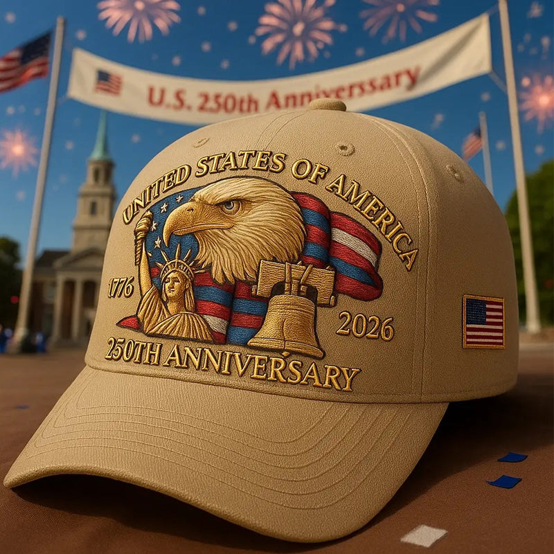 Amerikai Egyesült Államok 250. évfordulója baseball sapka