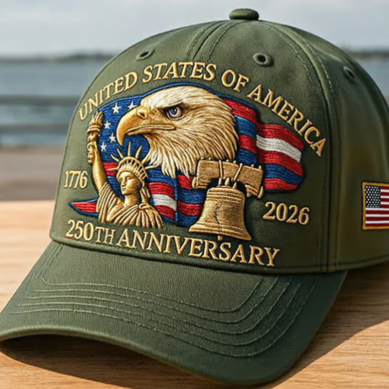 Amerikai Egyesült Államok 250. évfordulója baseball sapka