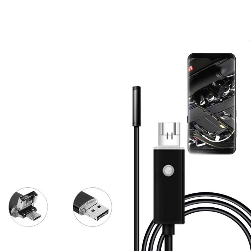 3 az 1-ben Vízálló USB Endoszkóp Kamera LED Világítással | Autó, Cső, Ipari Vizsgálat - Professzionális Esetvizsgáló Eszköz