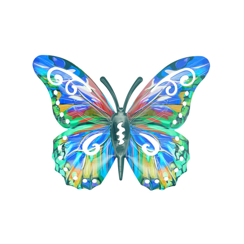 🦋 Fémből készült, pillangó alakú faldekoráció – könnyű, rozsdamentes, kertbe és lakásba egyaránt! ✨🌳 Platás utánvéttel!