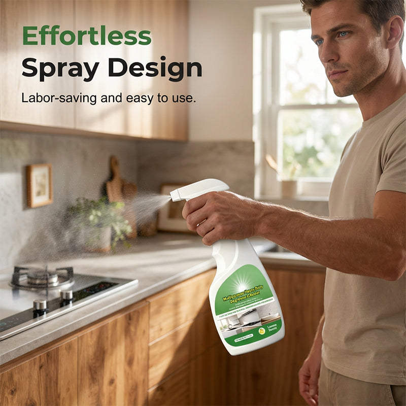 💪 Sokoldalú, nehéz feladatokra alkalmas zsíroldó spray – makacs zsír, motorolaj, sütőfoltok ellen! Platás utánvéttel!