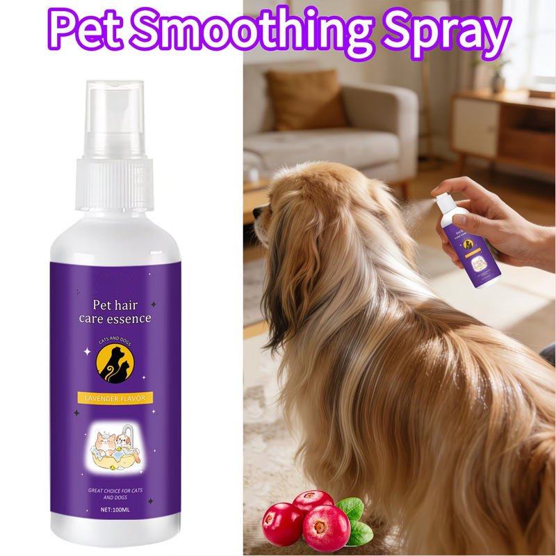 🐾 Gyengéd szőrkibontó spray – fájdalommentes fésülés kutyáknak és macskáknak! ✨ Raktáron, platás utánvéttel!