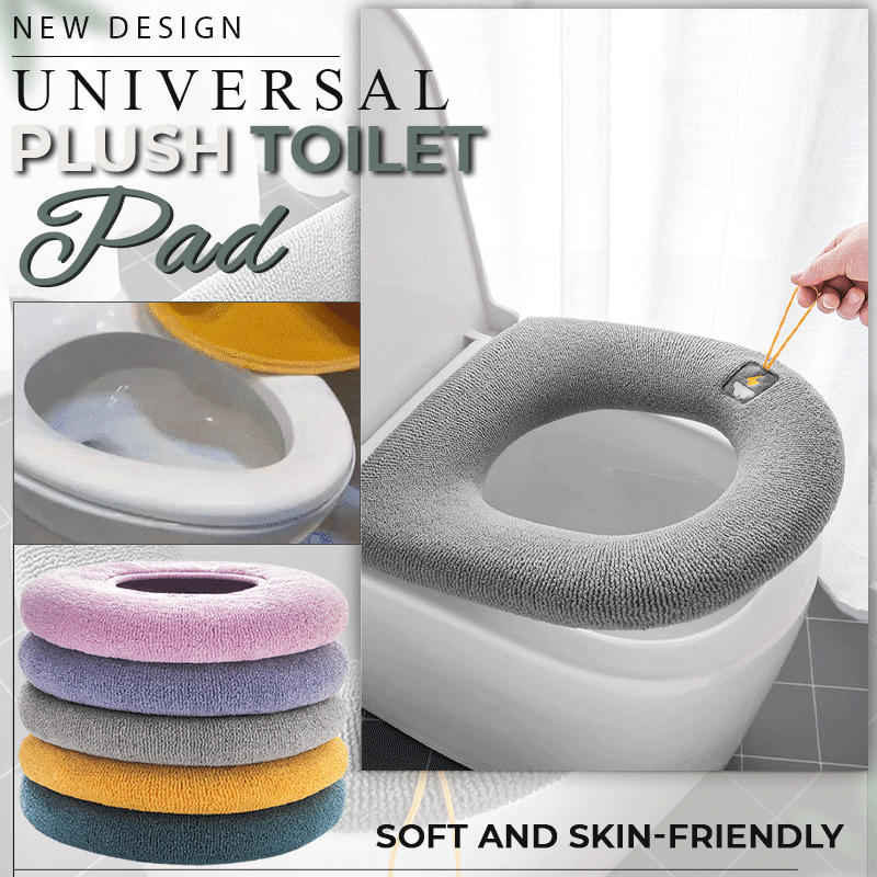 🚽 Plüss WC-párna – puha érintés minden fürdőszobában! ✨ Meleg, kényelmes, nem csúszik. Platás utánvéttel!