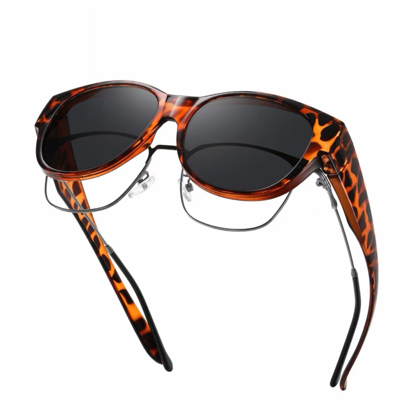 😎 Polarizált UV400 védelemmel ellátott, divatos kerek macskaszemű napszemüveg – stílusos és véd a káros sugaraktól! 😺🕶️ Platás utánvéttel!