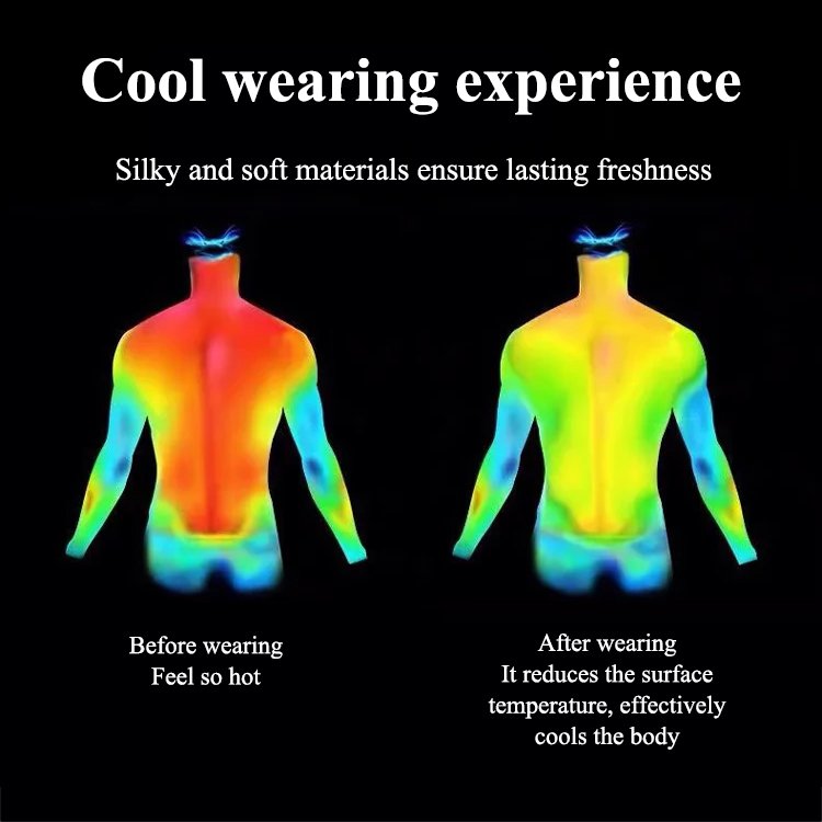 👕 Férfi Ice Silk ing – hűvös, gyűrődésmentes, nyári melegben is friss marad! ❄️ Raktáron, platás utánvéttel!