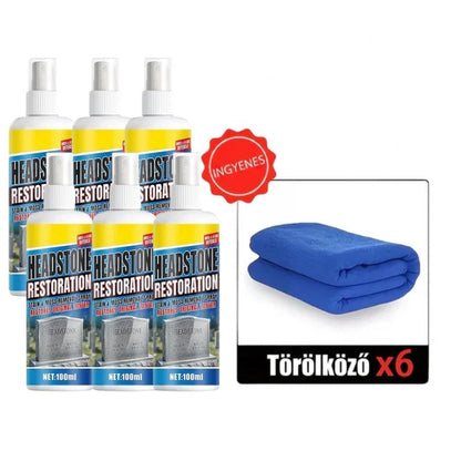 🏛️ Sírtisztító spray természetes kő felületre – gyengéd, mégis hatékony, nem károsítja a követ! Platás utánvéttel!