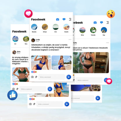 👙  Női 2 darabos fürdőruha