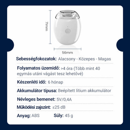 🎁 1+1 ingyenes! Univerzális automata körömreszelő – felnőtteknek és gyerekeknek egyaránt! 💅 Platás utánvéttel!