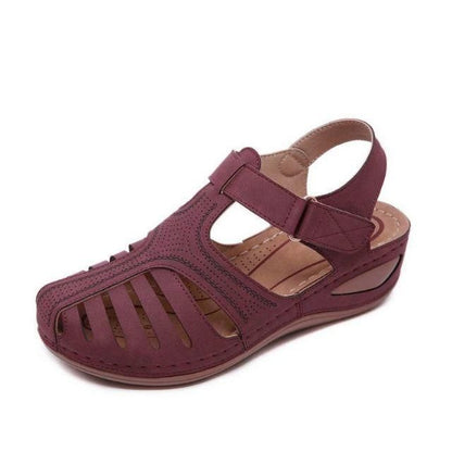🎁 Orthopéd Szandál Nőknek | Prémium Könnyű Bőr Kényelmes Egészségügyi Lábbeli 👞✨