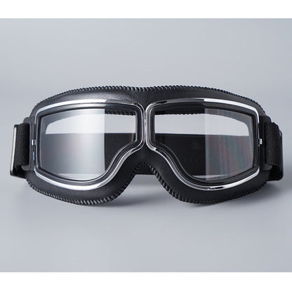 🕶️ Vintage sisakszemüveg – motoros szemüveg, retro design, UV-védelem! 🏍️ Platás utánvéttel!