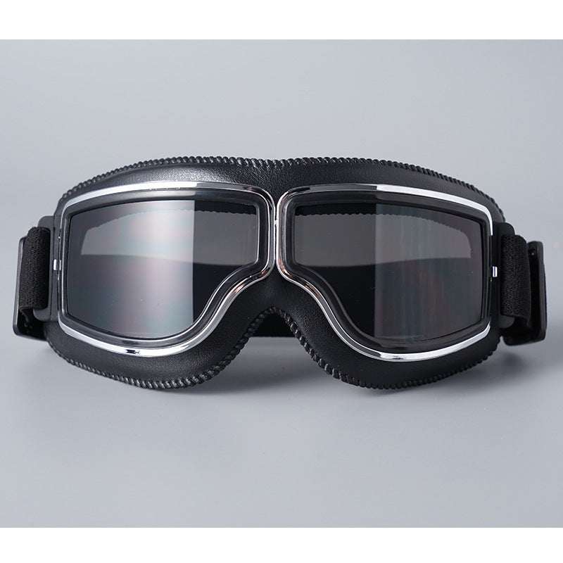 🕶️ Vintage sisakszemüveg – motoros szemüveg, retro design, UV-védelem! 🏍️ Platás utánvéttel!