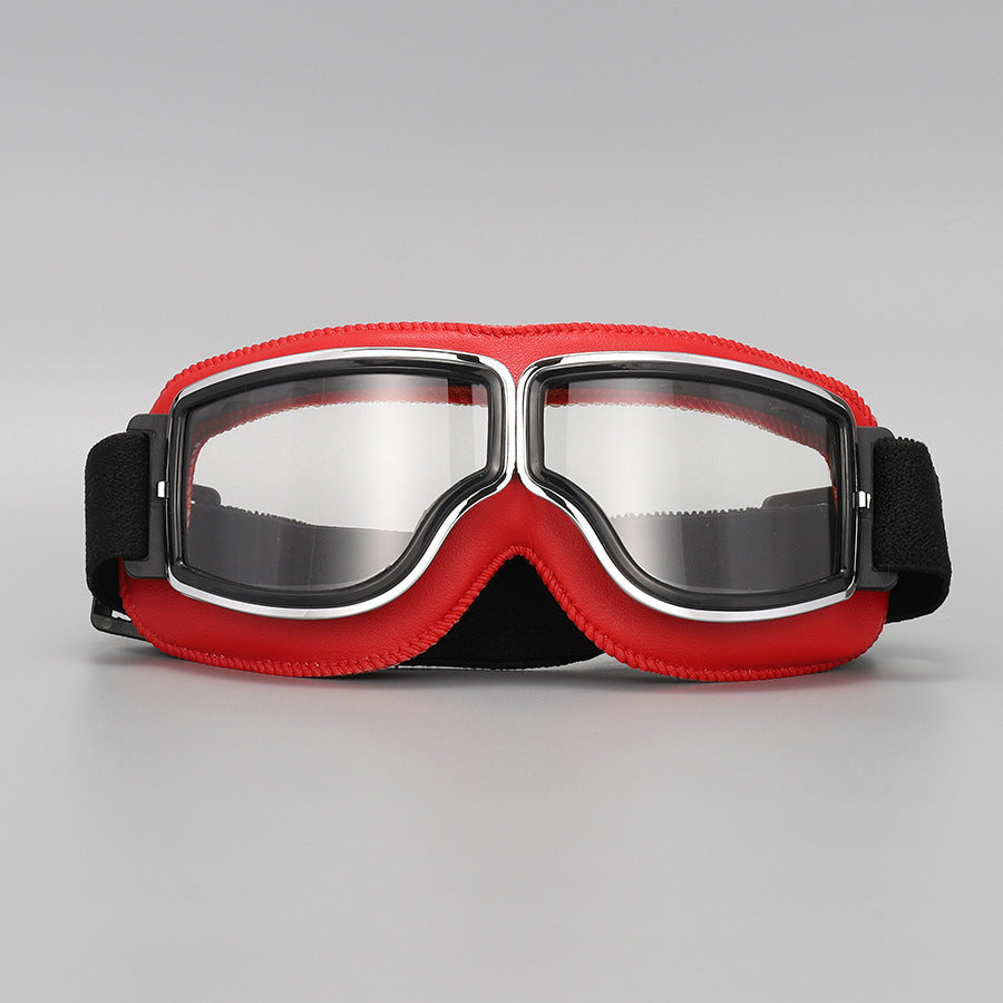 🕶️ Vintage sisakszemüveg – motoros szemüveg, retro design, UV-védelem! 🏍️ Platás utánvéttel!
