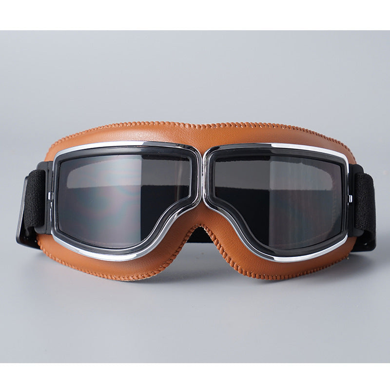 🕶️ Vintage sisakszemüveg – motoros szemüveg, retro design, UV-védelem! 🏍️ Platás utánvéttel!