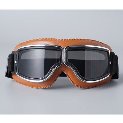 🕶️ Vintage sisakszemüveg – motoros szemüveg, retro design, UV-védelem! 🏍️ Platás utánvéttel!