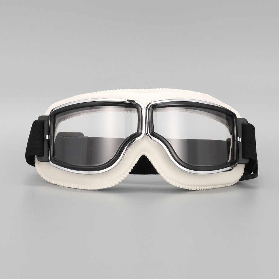 🕶️ Vintage sisakszemüveg – motoros szemüveg, retro design, UV-védelem! 🏍️ Platás utánvéttel!