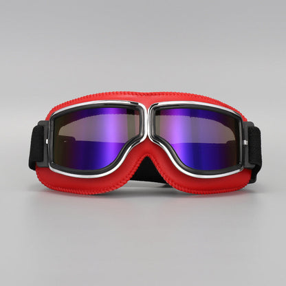 🕶️ Vintage sisakszemüveg – motoros szemüveg, retro design, UV-védelem! 🏍️ Platás utánvéttel!