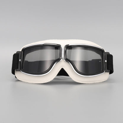 🕶️ Vintage sisakszemüveg – motoros szemüveg, retro design, UV-védelem! 🏍️ Platás utánvéttel!