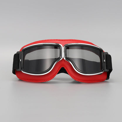 🕶️ Vintage sisakszemüveg – motoros szemüveg, retro design, UV-védelem! 🏍️ Platás utánvéttel!
