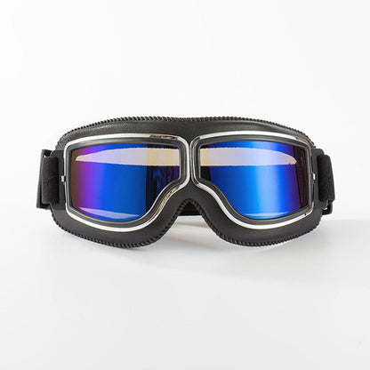 🕶️ Vintage sisakszemüveg – motoros szemüveg, retro design, UV-védelem! 🏍️ Platás utánvéttel!