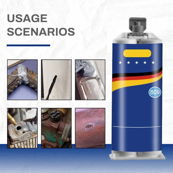 🔥Megoldja a fémhibákat! Műszaki fémjavító ragasztó - Tartós és vízálló