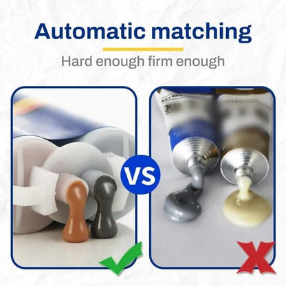 🔥Megoldja a fémhibákat! Műszaki fémjavító ragasztó - Tartós és vízálló