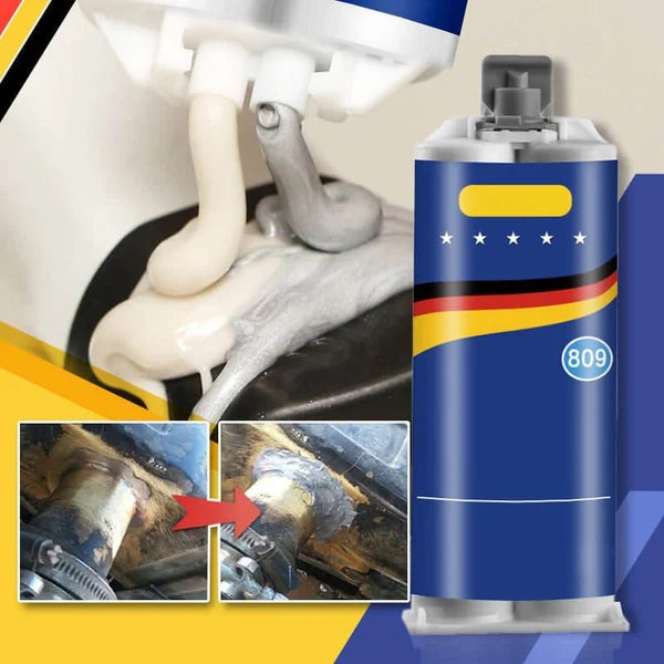 🔥Megoldja a fémhibákat! Műszaki fémjavító ragasztó - Tartós és vízálló