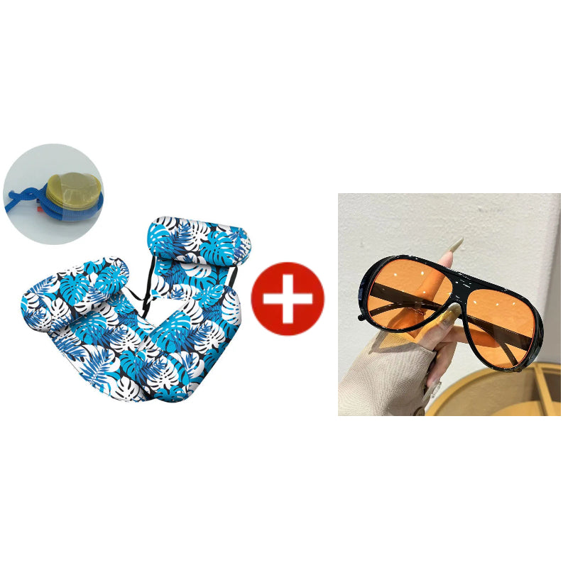 🏊💺 Felfújható medence napozóágy – kényelmes, stabil, tökéletes a vízen való pihenéshez! 🌊 Platás utánvéttel!