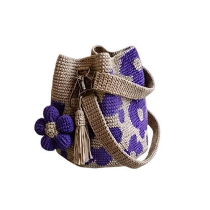 🌸 Kézzel horgolt virágos táska – egyedi, könnyű, nyári viselethez tökéletes! 👜 Platás utánvéttel!