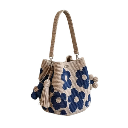 🌸 Kézzel horgolt virágos táska – egyedi, könnyű, nyári viselethez tökéletes! 👜 Platás utánvéttel!