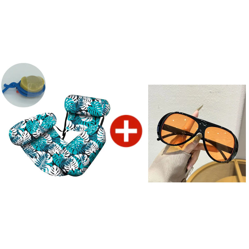🏊💺 Felfújható medence napozóágy – kényelmes, stabil, tökéletes a vízen való pihenéshez! 🌊 Platás utánvéttel!