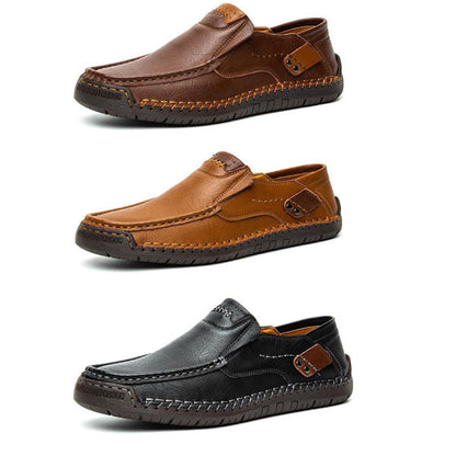👞 Elegáns természetes bőr férfi cipő – kényelmes mindennapi viselet, prémium anyag! ✨ Raktáron, platás utánvéttel!