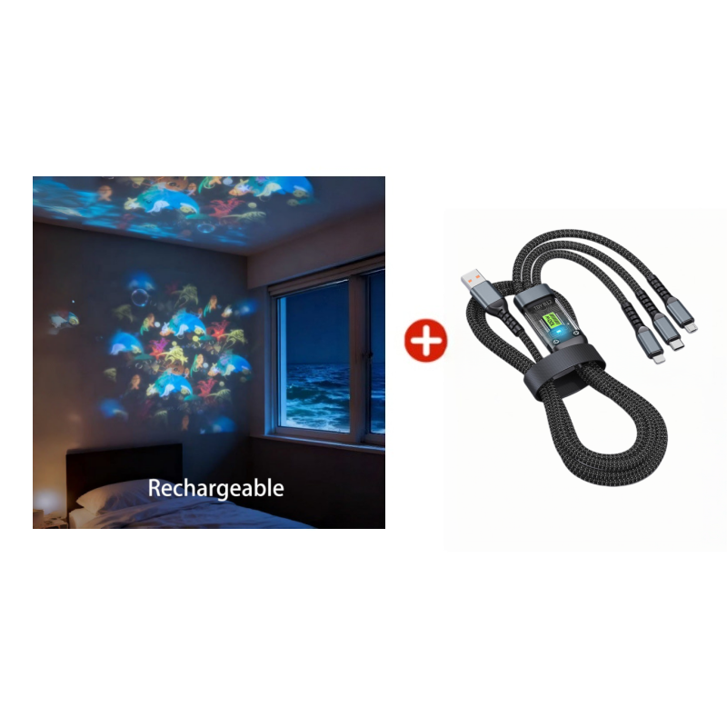 🌙✨ Forgó LED projektor dinamikus fényhatással – változtasd meg a teret színes, mozgó fényekkel! 🌀💞 Bulik, hálószoba, nappali – hangulat egy gombnyomásra. 🎁 Utánvéttel!