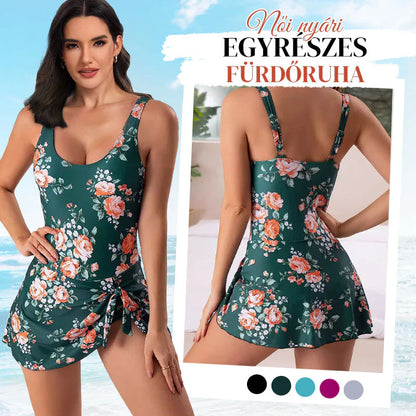 💕 Nyári Forró Eladás! Női Nyári Egyrészes Fürdőruha | Divatos Kényelmes Strand Divat 👙✨