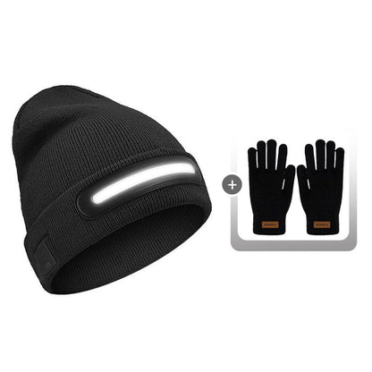 Tölthető Bluetooth-es Világító Sapka