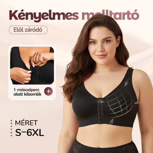 Többfunkciós Női Melltartó | Elölről Záródó, Merevítő Nélküli - Kiváló Tartás, Kényelmes Alakítás, Minden Alkalmra