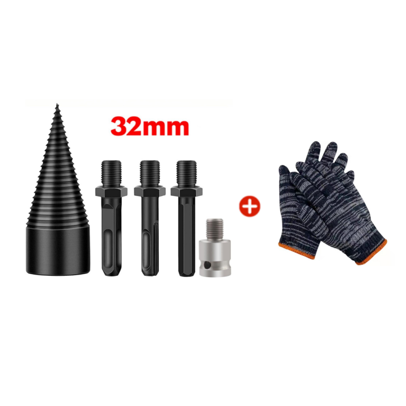 🪓 Tűzifafúró készlet – gyors, hatékony, fáradtság nélkül hasítsa a tűzifát! 🔥 Platás utánvéttel!
