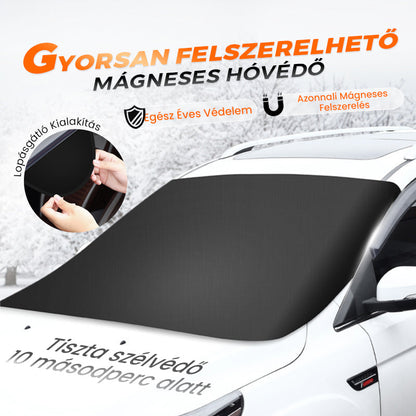 ❌ TŰNŐ HÓ ÉS JÉG! Mágneses Hóvédő Pajzs - 10 Másodperc Alatt Felszerelhető, Erős Tapadás 🧲🚗