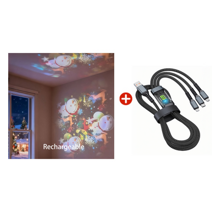 🌙✨ Forgó LED projektor dinamikus fényhatással – változtasd meg a teret színes, mozgó fényekkel! 🌀💞 Bulik, hálószoba, nappali – hangulat egy gombnyomásra. 🎁 Utánvéttel!