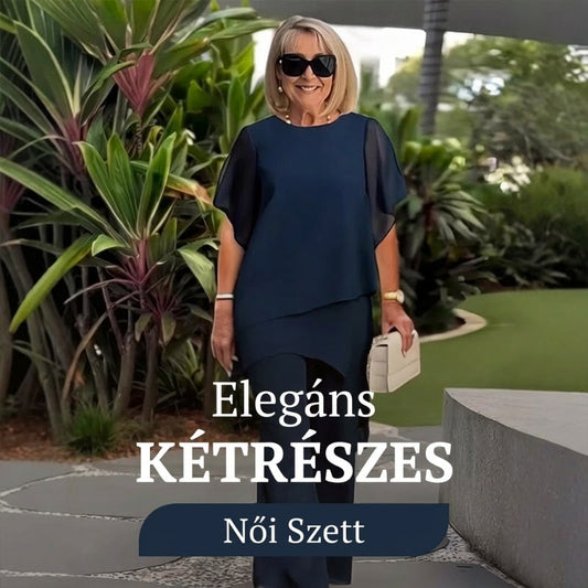 👚 2026 Nyári Női Divat Kétrészes Szett | Laza, Kényelmes Felső + Alsó, Minden Alkatra 🔥 S-3XL 💖
