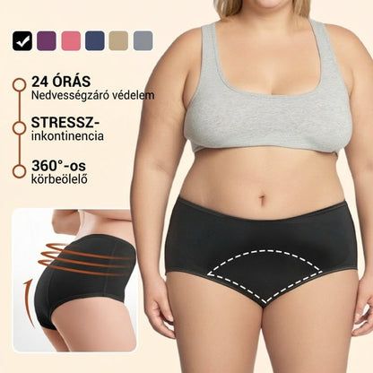 👙 2026 Legkedveltebb Bugyija – magas dereka formálja az alakot, szivárgásmentes biztonságot ad! ☁️ Kényelem, védelem, tökéletes illeszkedés. Utánvéttel!