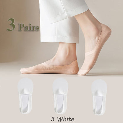 ✨ Női jégselyem szilikon csúszásmentes zokni – lélegző, puha, nem csúszik, nem izzad! 🧦 Platás utánvéttel!