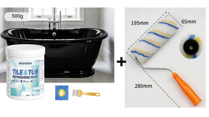 🛁✨ Prémium csempe- és kádfelújító festékkészlet – régi, sárgult, karcos felületek azonnal újjávarázsolva! Platás utánvéttel!
