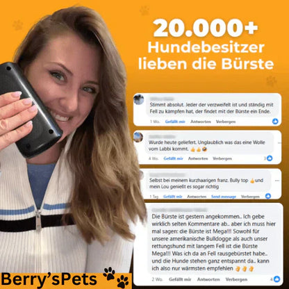 Professzionális Állatkefe Kutyáknak és Macskáknak | Hatékony Szőrzetápolás, Kényelmes Használat 🐕🐈