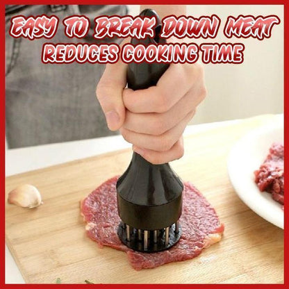 🔥 1+1 ingyen! Rozsdamentes acél húslágyító tű – extrán éles pengék, 304-es élelmiszeripari acél. Marha, csirke, sertés – másodpercek alatt omlós! 🥩✨ Platás utánvéttel!
