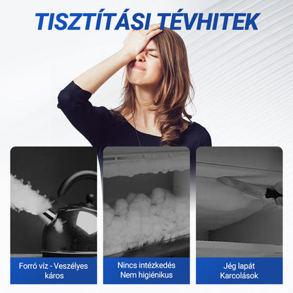 🔥🧊 Leolvasztó spray hűtő-fagyasztóhoz – percek alatt leolvaszt, erőszakmentesen! Platás utánvéttel!