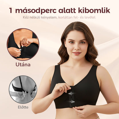 Többfunkciós Női Melltartó | Elölről Záródó, Merevítő Nélküli - Kiváló Tartás, Kényelmes Alakítás, Minden Alkalmra