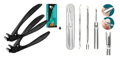 🦶 Rozsdamentes acél körömolló – ívelt penge, kényelmes fogás, időseknek is tökéletes! ✂️ Platás utánvéttel!