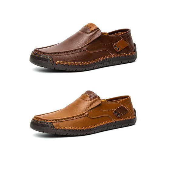 👞 Elegáns természetes bőr férfi cipő – kényelmes mindennapi viselet, prémium anyag! ✨ Raktáron, platás utánvéttel!